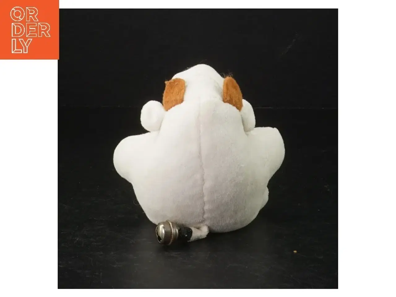 Billede 2 - Hvid bamse (str. 11 x 9 cm)