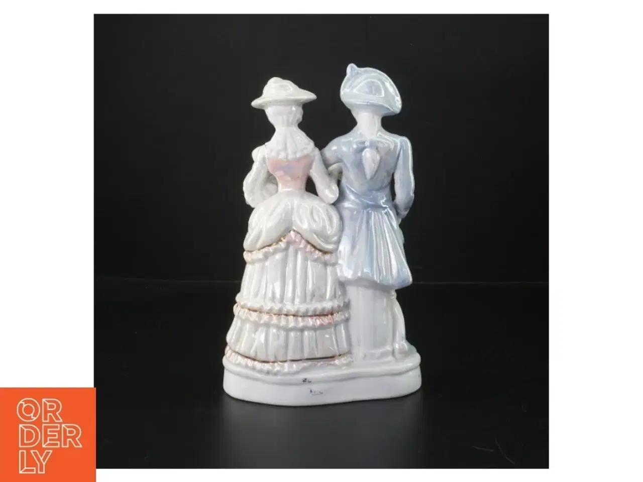 Billede 2 - Porcelænsfigur af par (str. H. 25 cm)