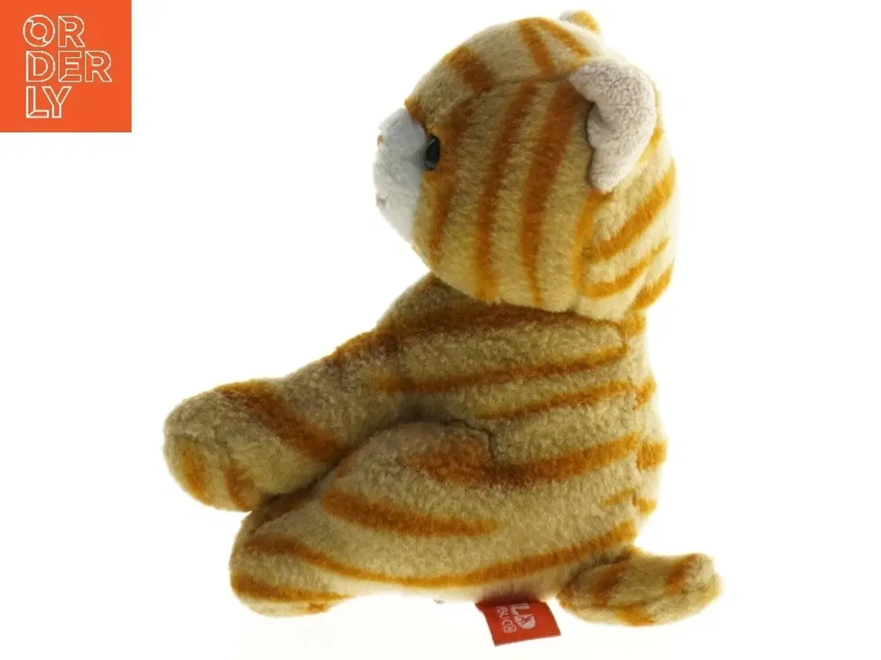 Billede 3 - Tiger plysdyr (str. 16 x 16 cm)