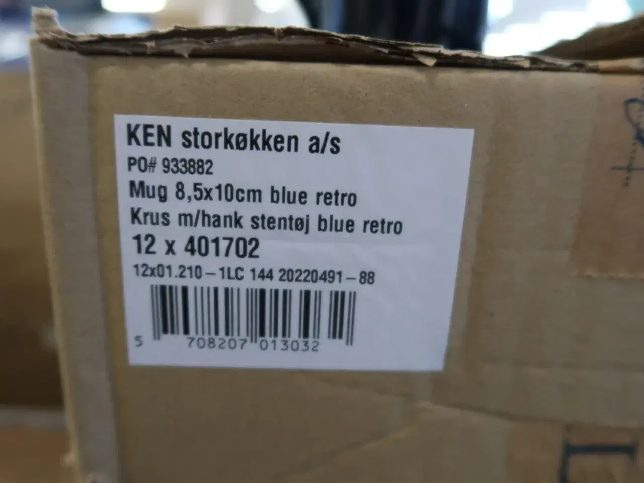 Billede 3 - 6 kasser krus KEN STORKØKKEN Model: 933882