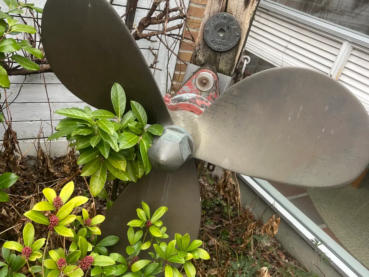 Billede 2 - Smuk SKIBSSKRUE i skibsbronze Ø 116 cm. 