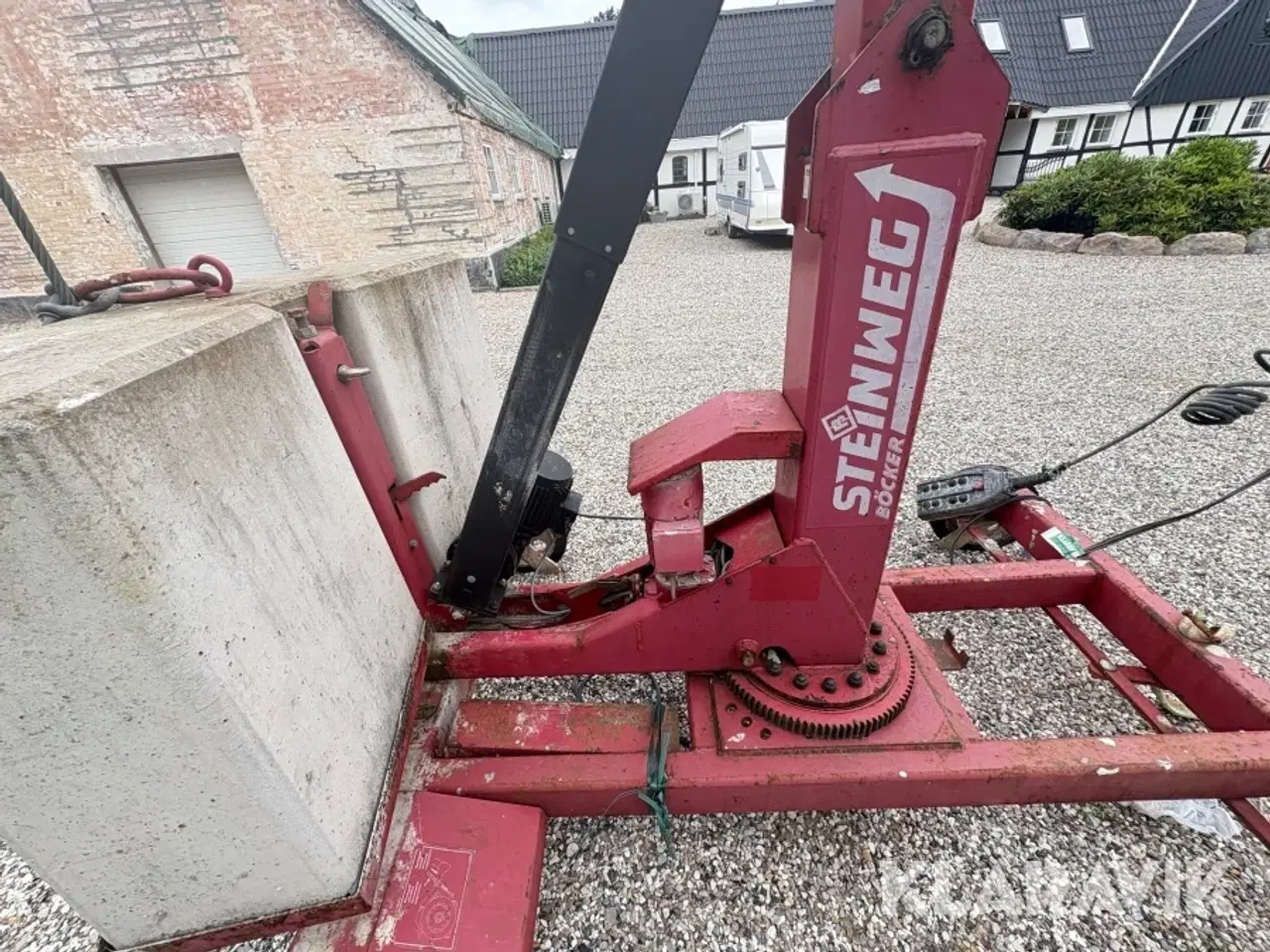 Billede 10 - Materiale kran Steinweg Minikran MK 400/5