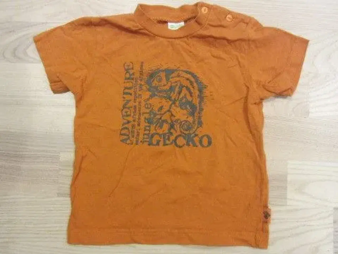 Billede 1 - Str. 80, orange t-shirt