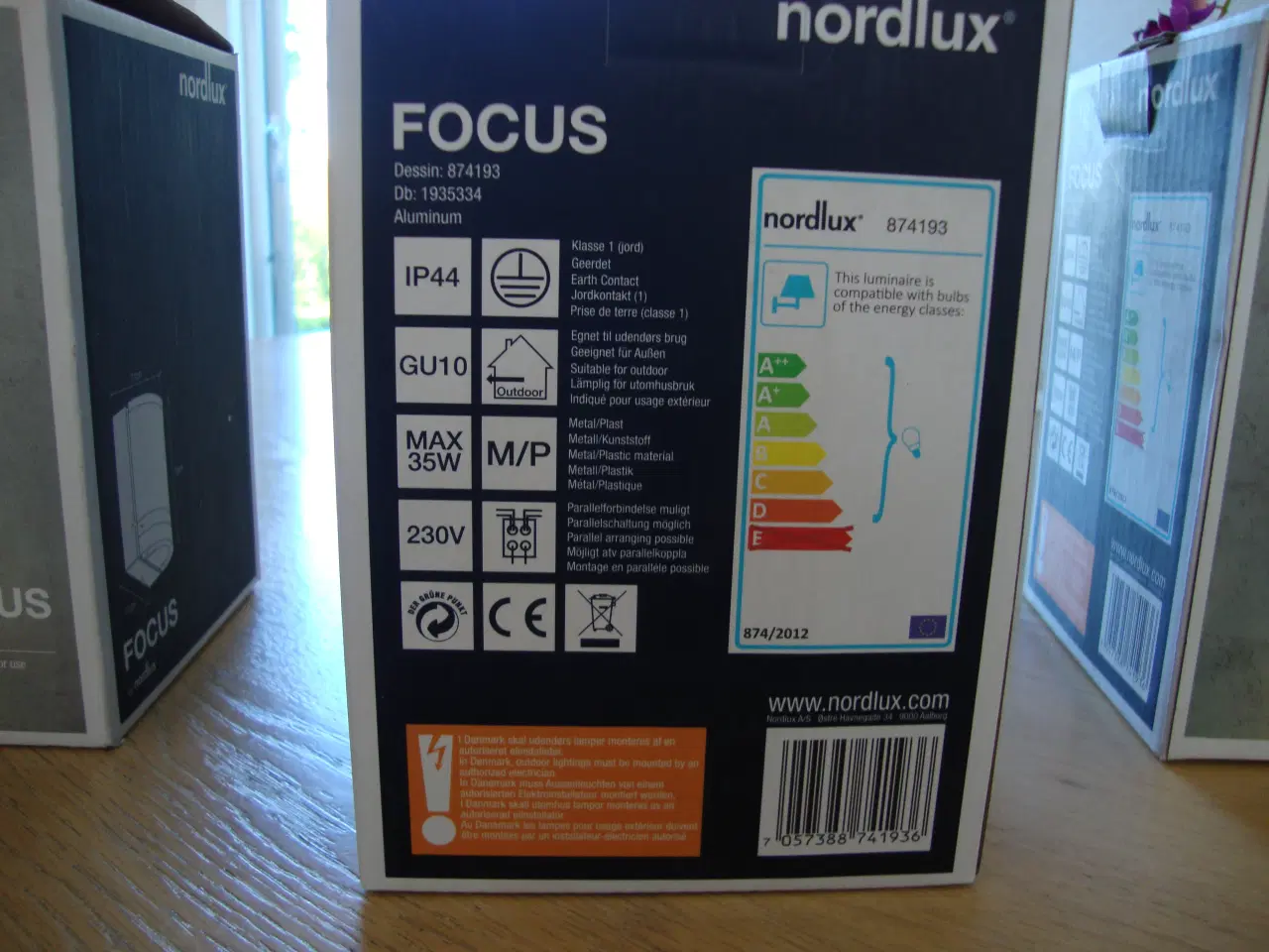 Billede 3 - udendørslampe Nordlux Focus