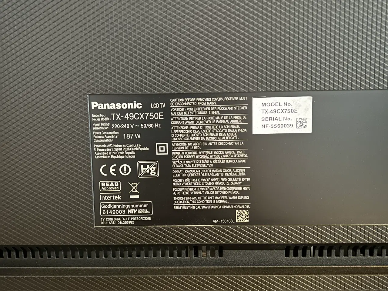 Billede 7 - Panasonic TX-49CX750E TV