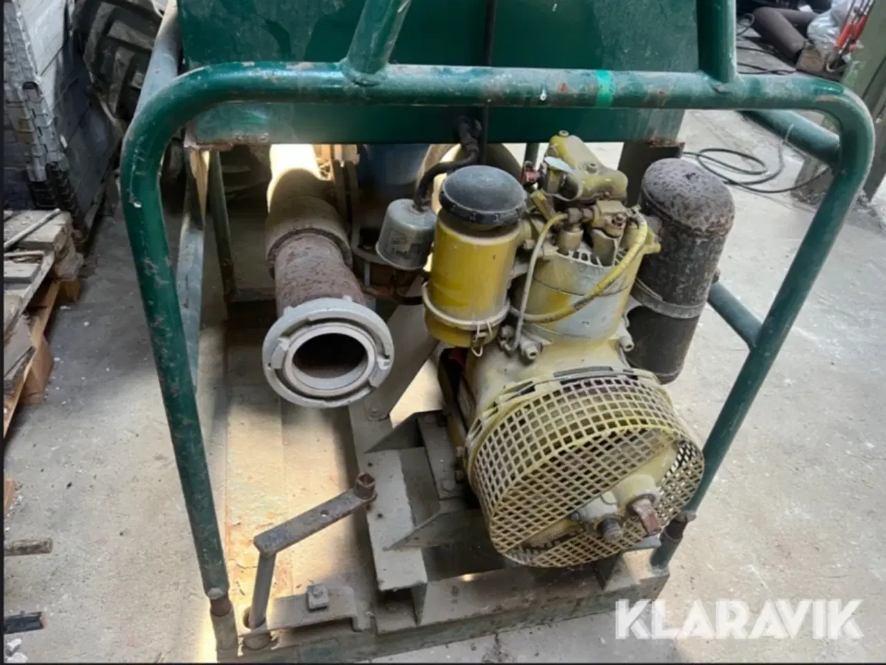 Billede 12 - Vandpumpe med dieselmotor Hatz