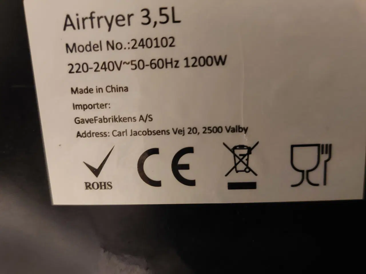 Billede 12 - Airfryer 3,5 L.