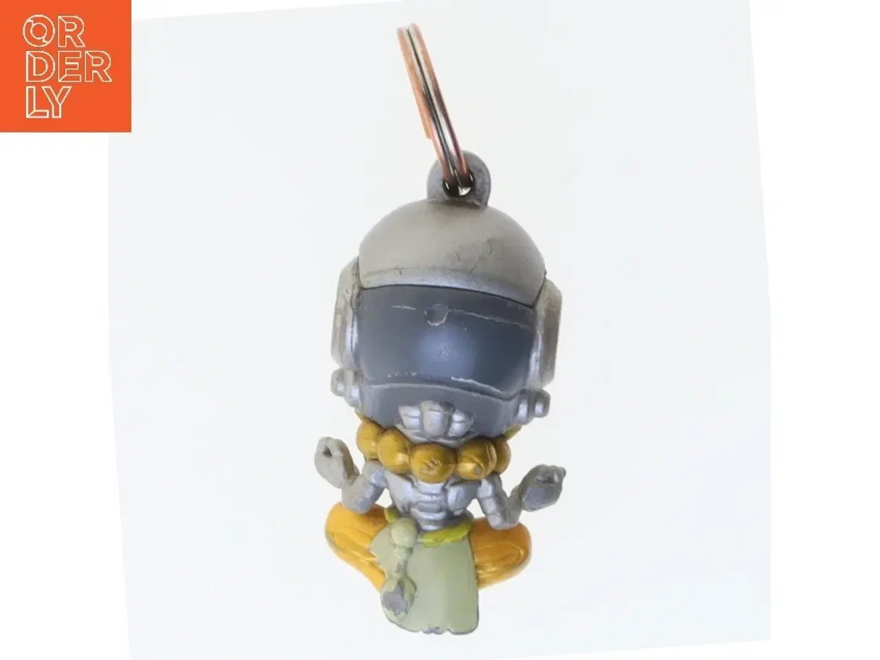 Billede 1 - Nøglering med robotfigur (str. 6 cm)