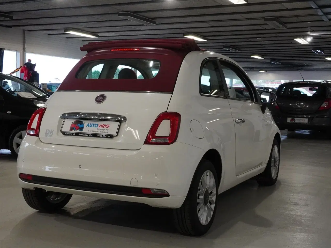 Billede 9 - Fiat 500C 0,9 TwinAir Popstar Start & Stop 80HK Cabr.