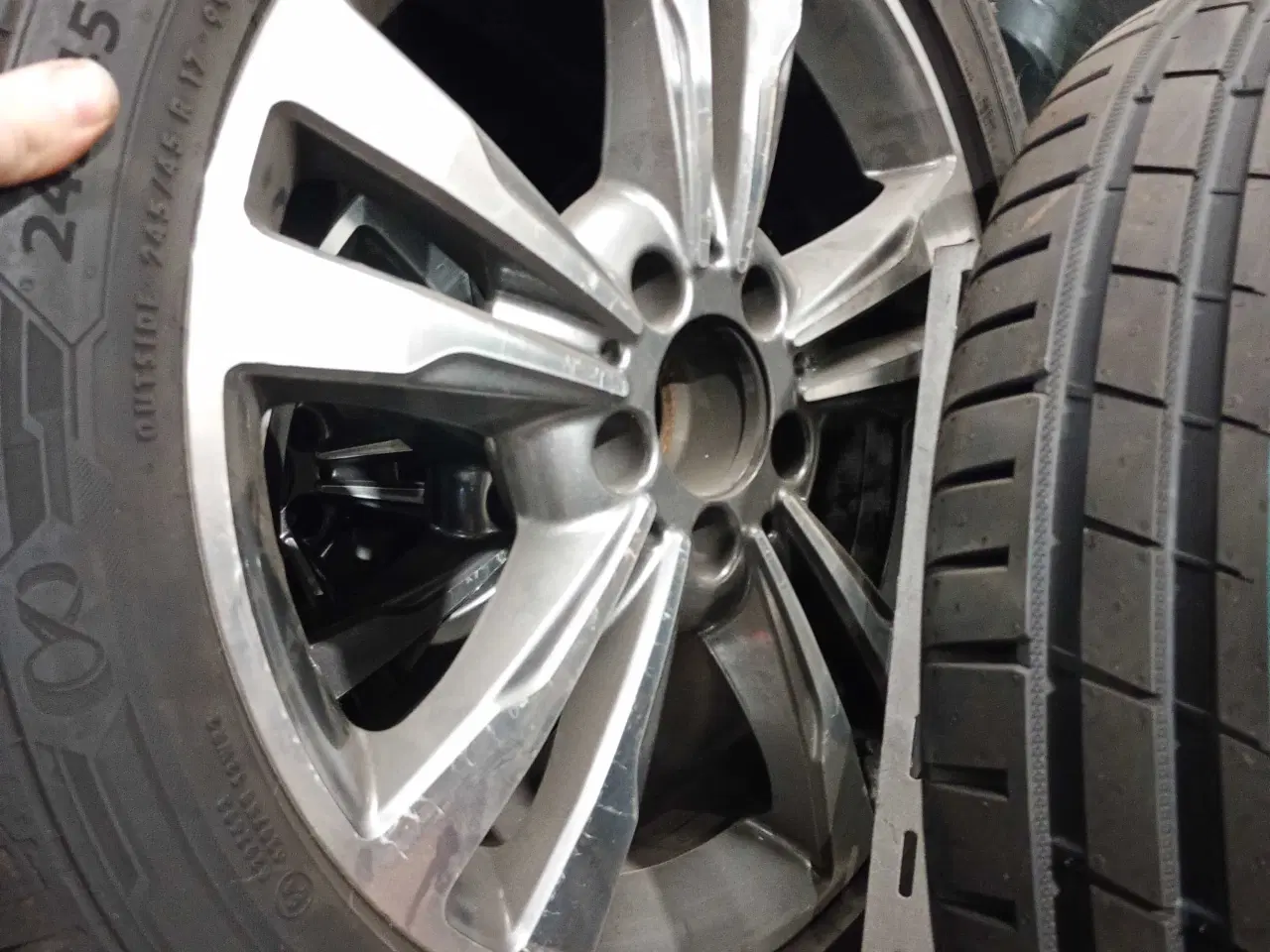 Billede 1 - Mercedes 17"" Alufælge