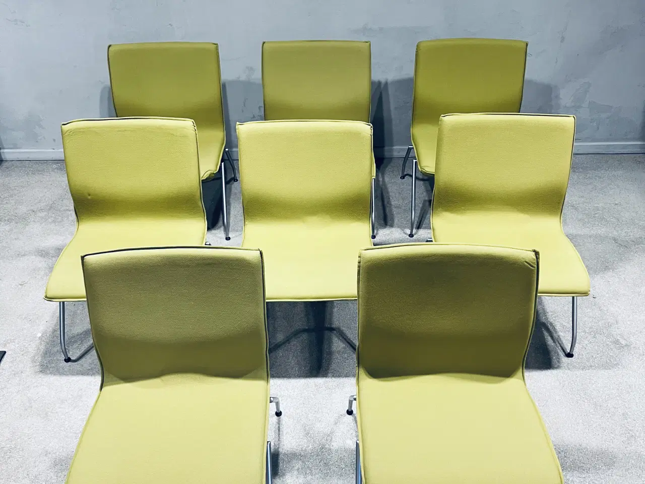 Billede 1 - Tonica Easy chair, lounge, gul/grønlig  Bent Krogh