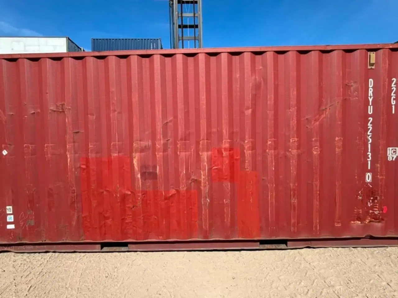 Billede 4 - Står i Hvidovre - 20 fods Container- ID: DRYU 2261