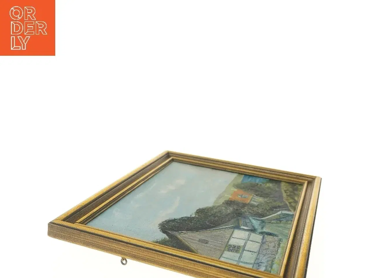 Billede 3 - Maleri med ramme (str. 51,5x38,5 cm)