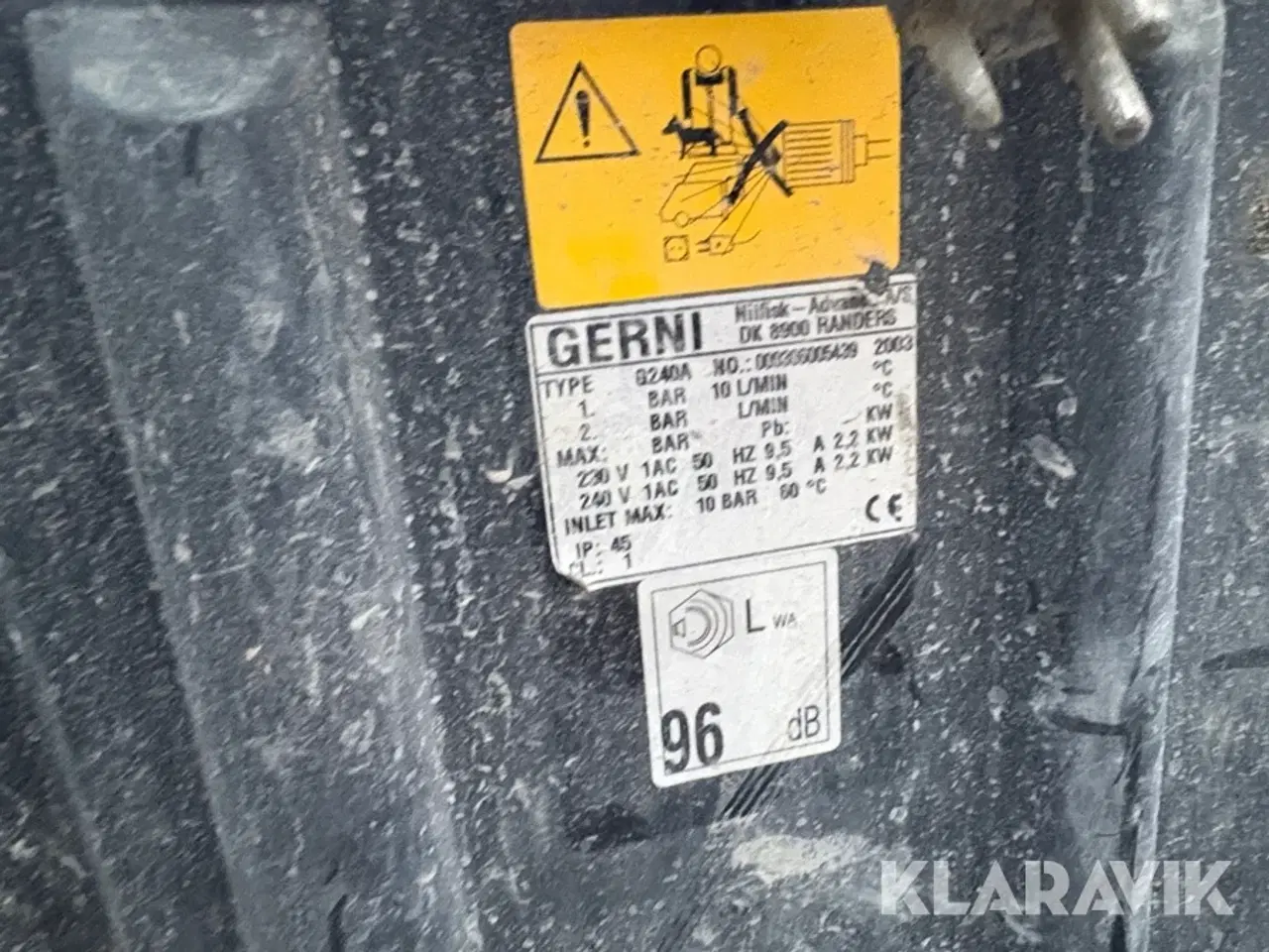 Billede 9 - Pumpe, højtryksrenser og inverter