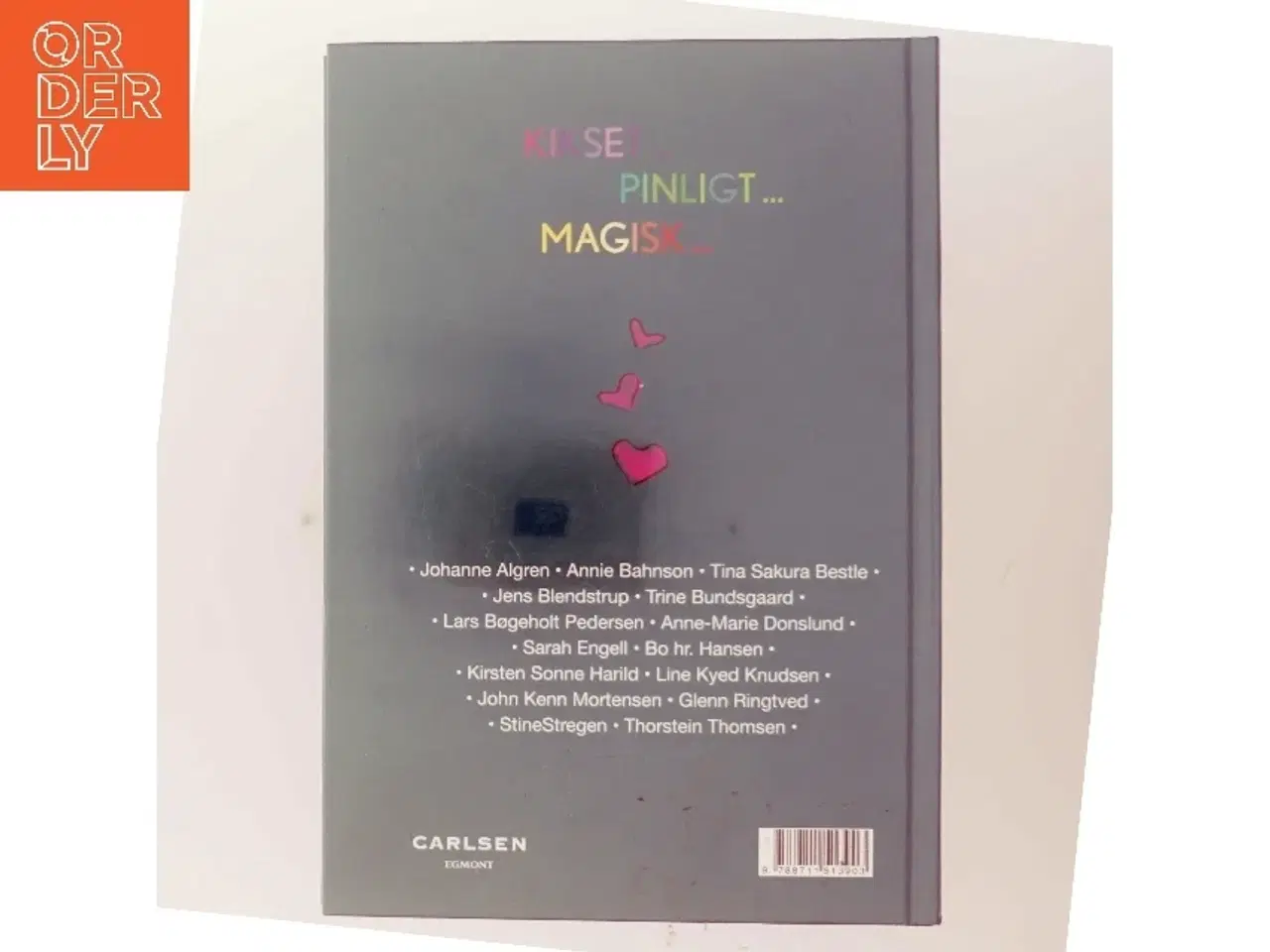 Billede 3 - Mit første kys af Johanne Algren (Bog) fra Carlsen