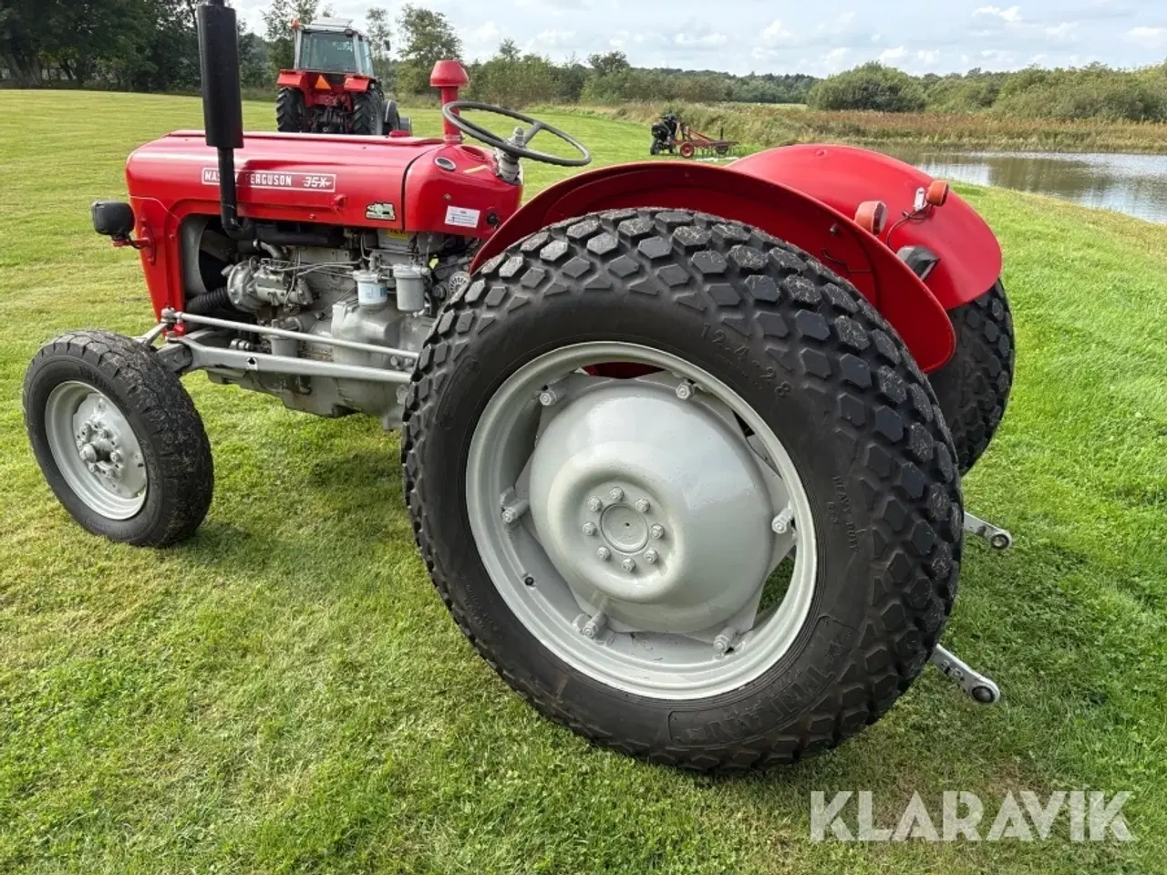 Billede 12 - Veterantraktor Massey Ferguson 35X 3-cylindret diesel