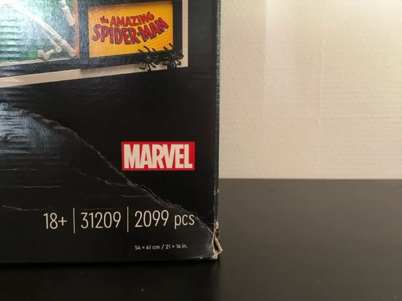 Billede 2 - LEGO Art 31209 The Amazing Spider-Man (til væggen)