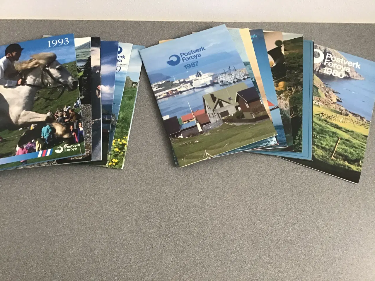 Billede 1 - Årsmapper. Færøerne.