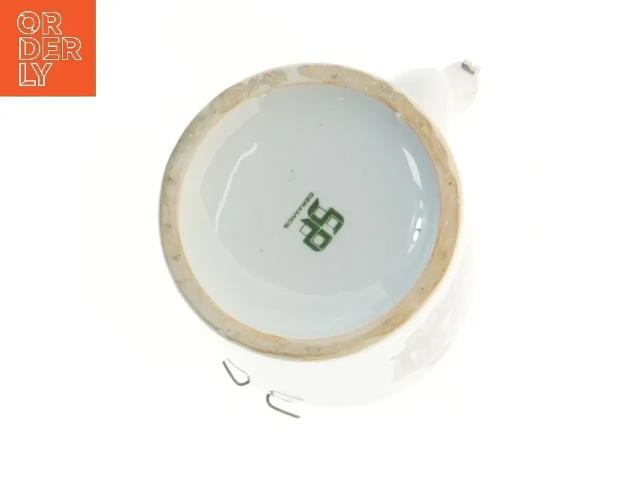 Billede 4 - Dekoreret porcelænskande (str. Ø 11x13 cm)