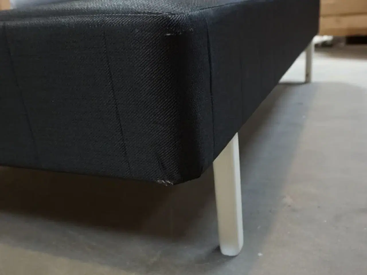 Billede 4 - Huma Prestige Boxseng med træben og topmadras 120x200 cm