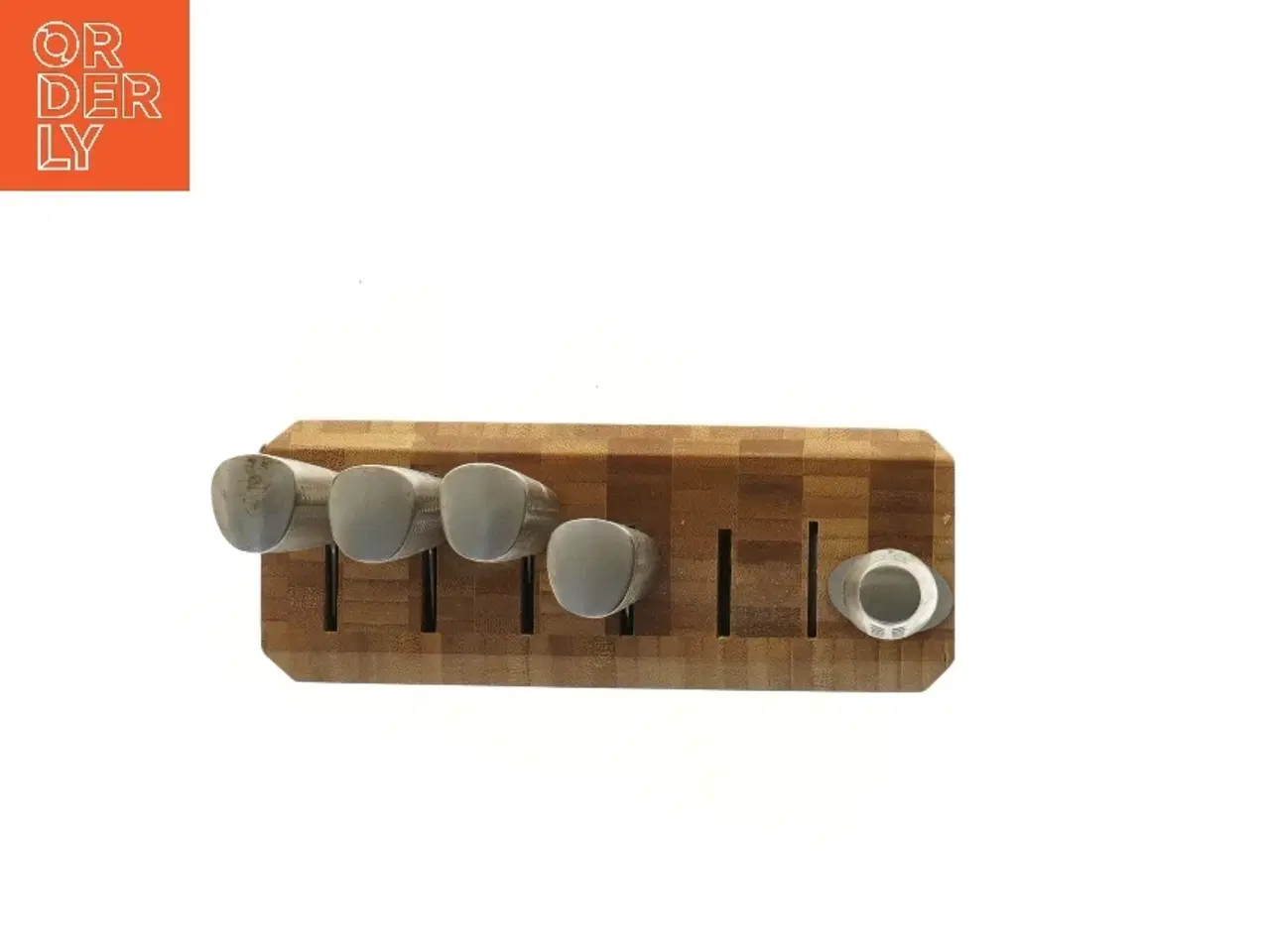 Billede 2 - Knivsæt med holder (str. 22x22 cm)