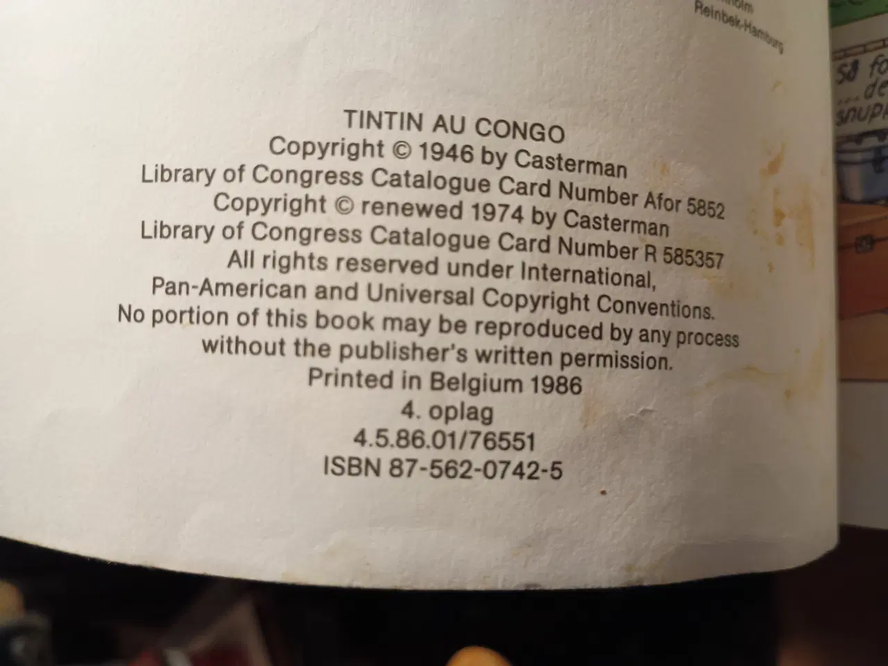 Billede 6 - Tintin I Congo.