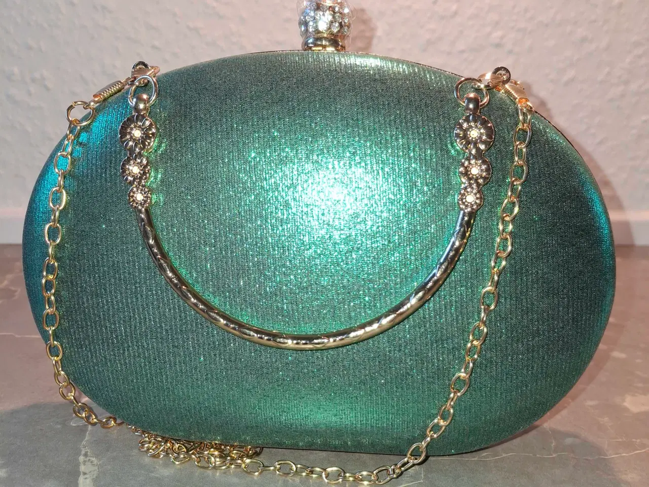 Billede 4 - Taske med påfugl