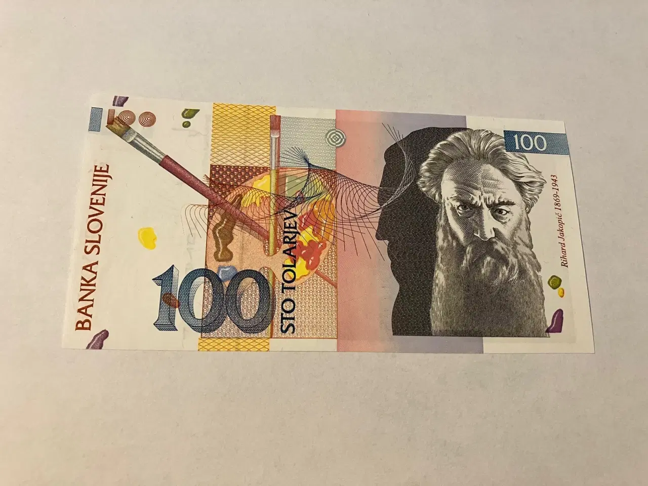 Billede 1 - 100 Tolarjev Slovenia 1992