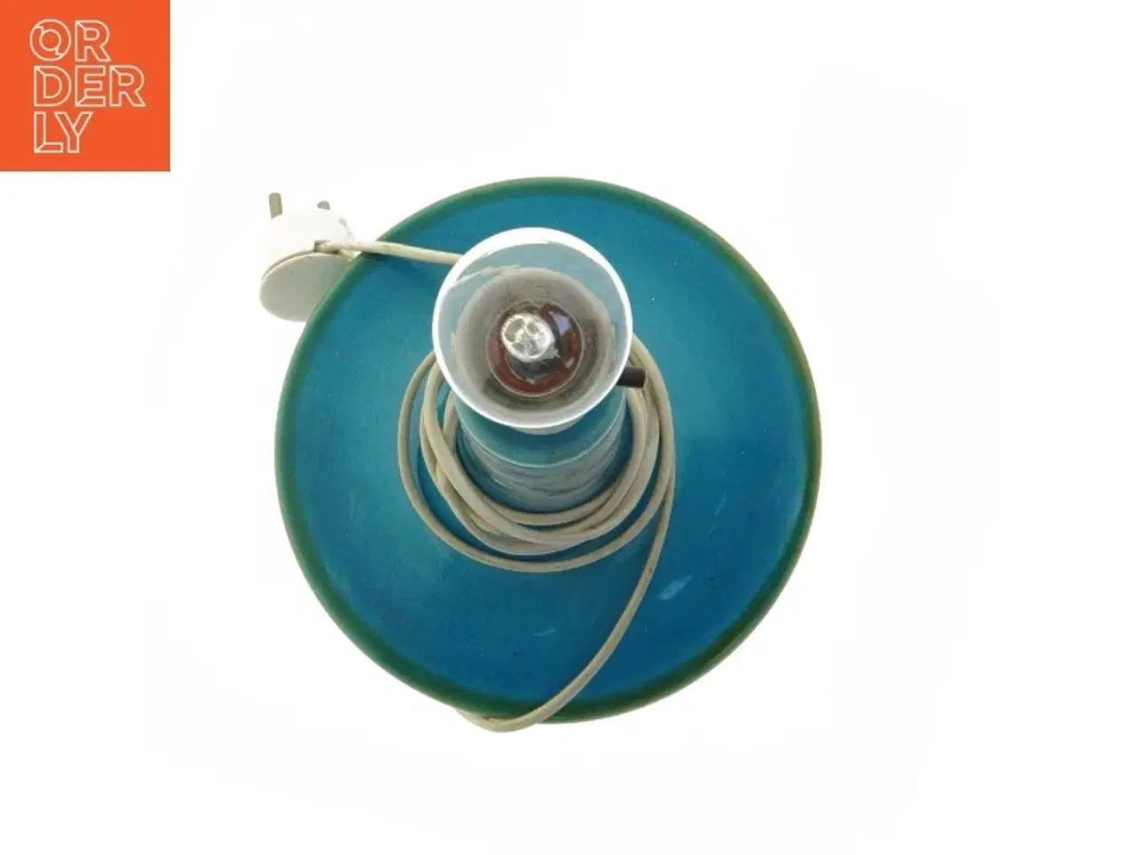 Billede 2 - Blå bordlampe søholm (str. 42 cm)