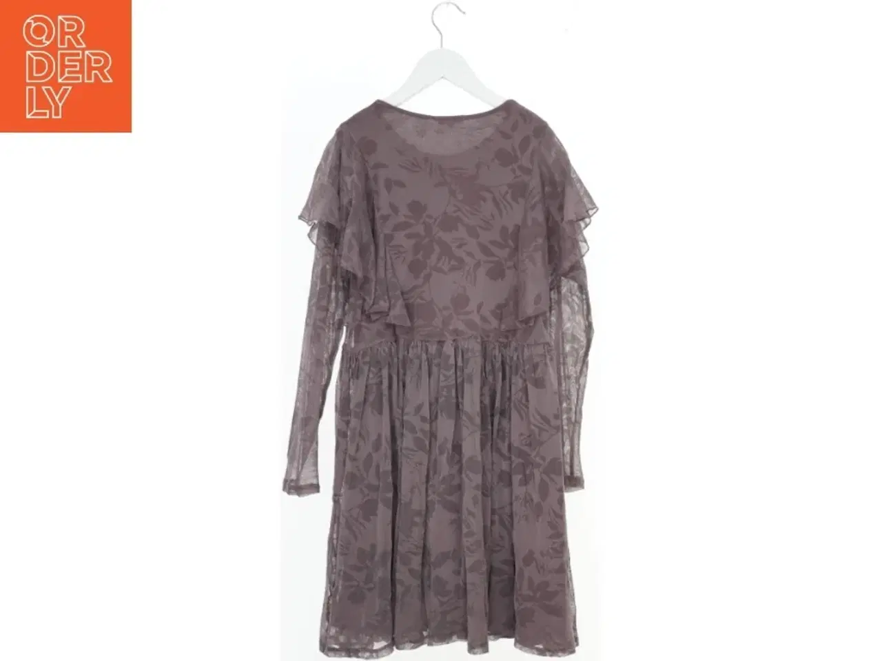 Billede 2 - Langærmet kjole med blomster mønster fra Pomp de Lux (str. 152)