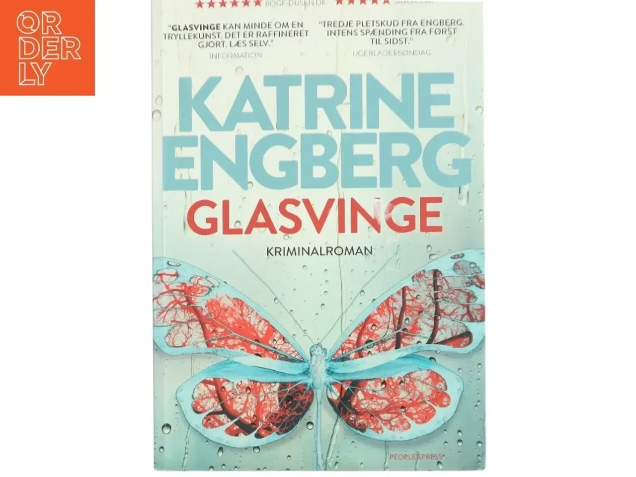 Billede 1 - Glasvinge af Katrine Engberg fra People&#39;sPress