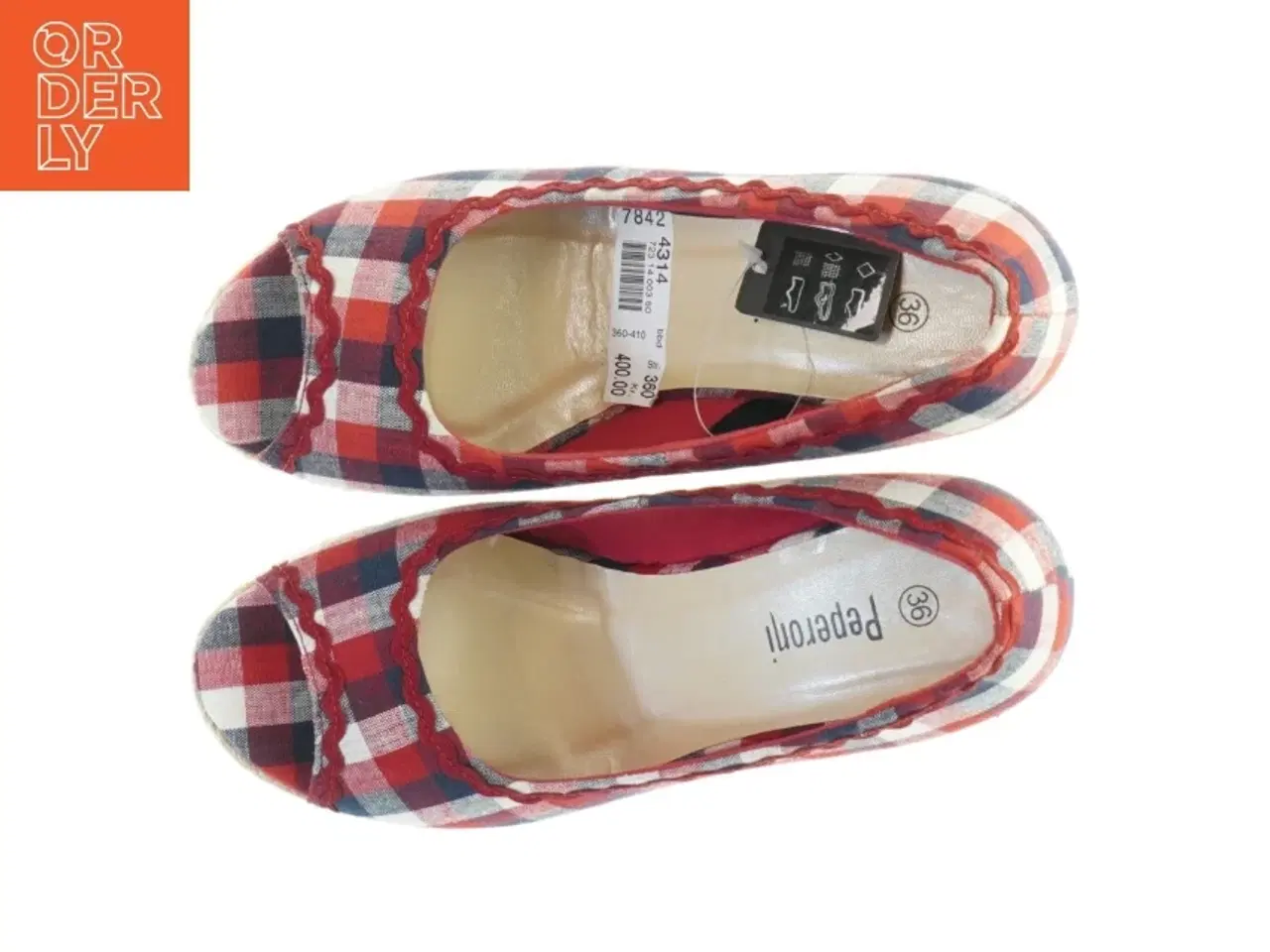 Billede 3 - Espadrillos med kilehæl fra Peperoni (str. 36 )