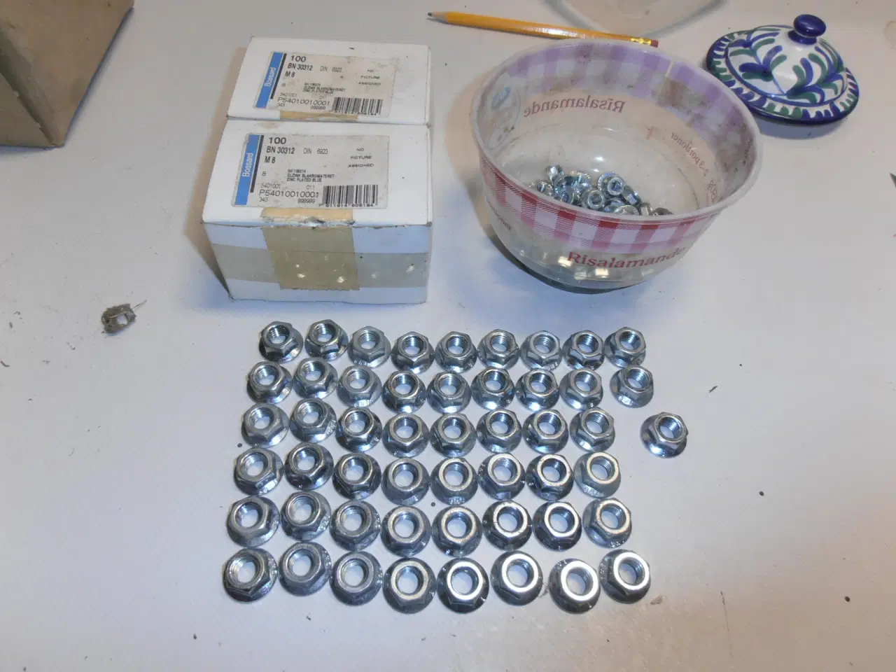 Billede 1 - 10mm Gevindstænger/møtriker m10/m8/m6