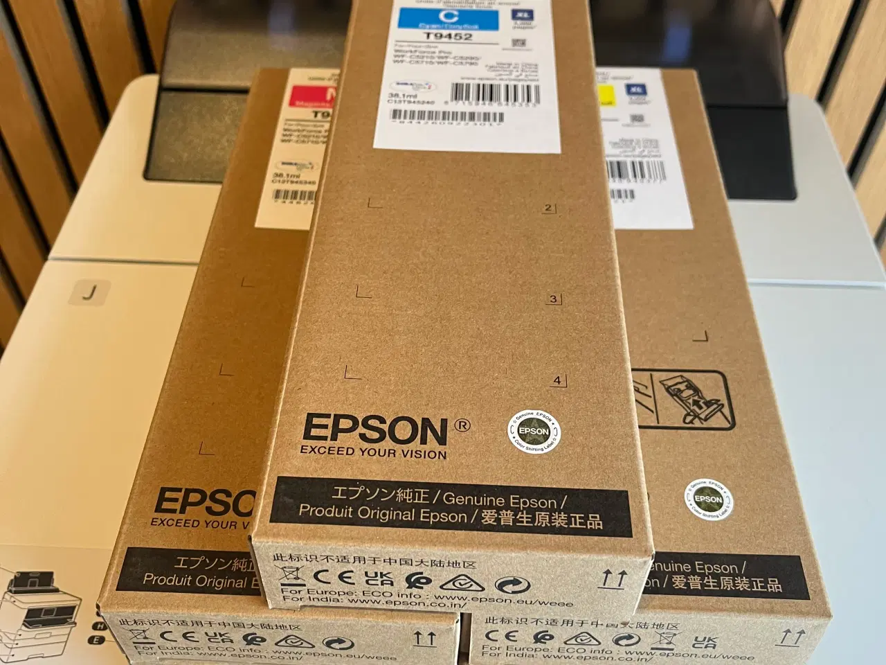Billede 4 - Epson WorkForce Pro WF-C5290 printer med blækpatro