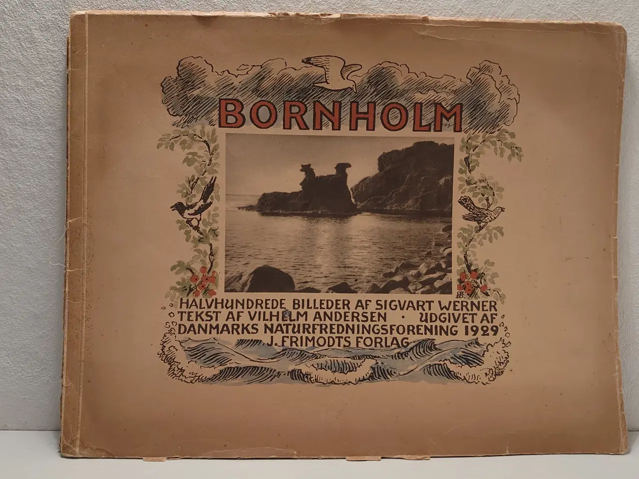 Billede 1 - V. Andersen: Bornholm. Fotos Sigvart Werner. 1929.