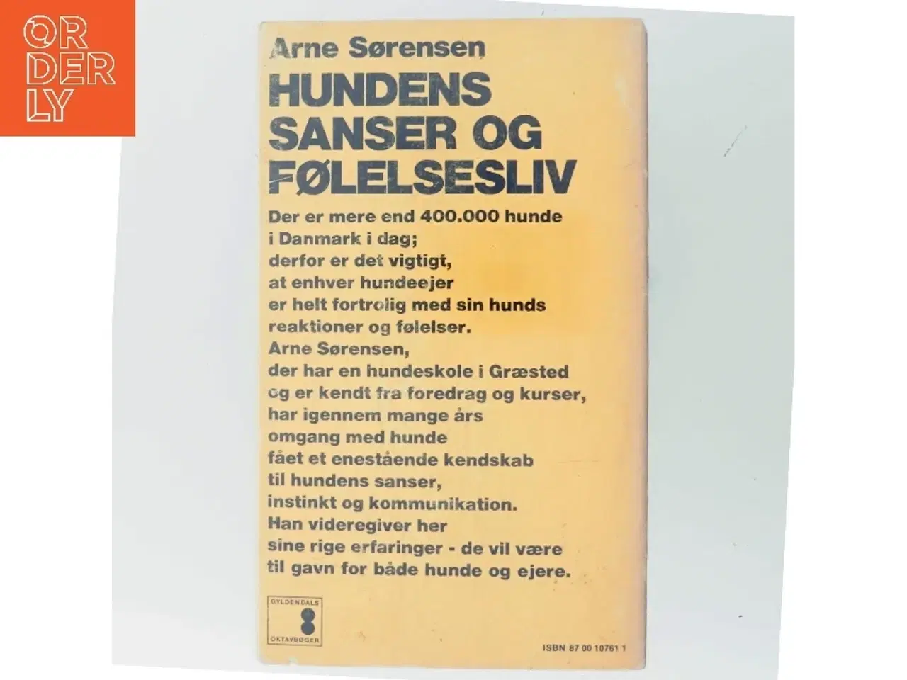 Billede 3 - Hundens sanser og følelsesliv af Arne Sørensen (Bog)