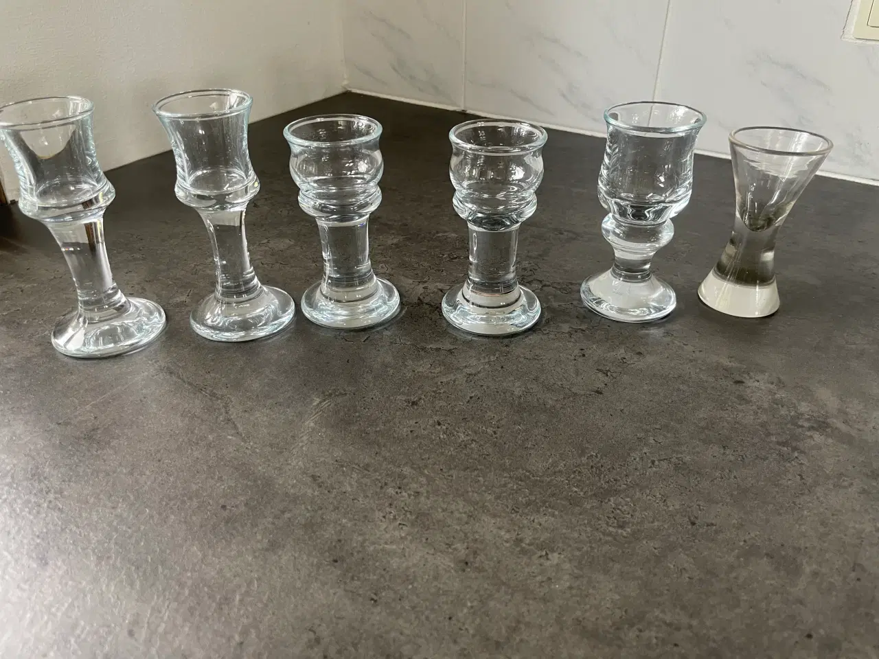 Billede 6 - Shotsglas snapseglas Holmegaard