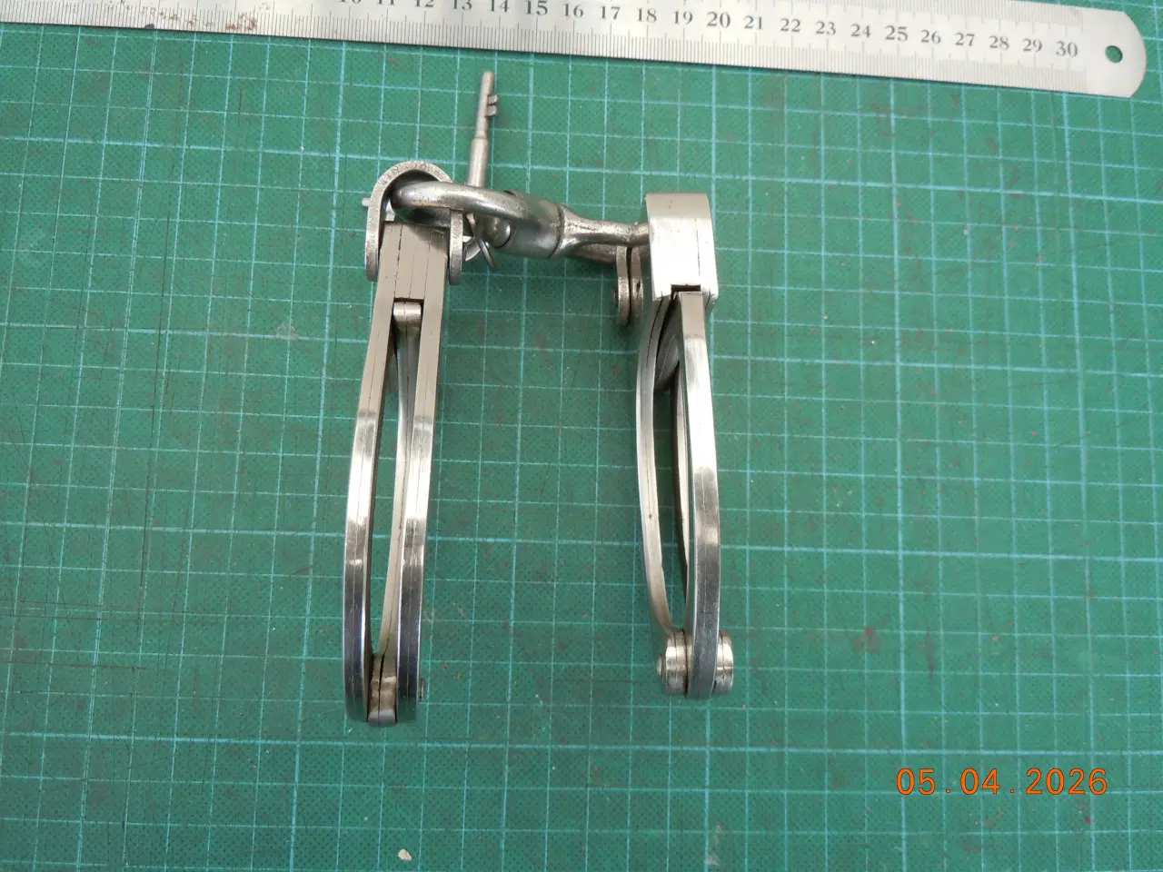 Billede 3 - Tyske håndjern 1940erne. Clejuso.