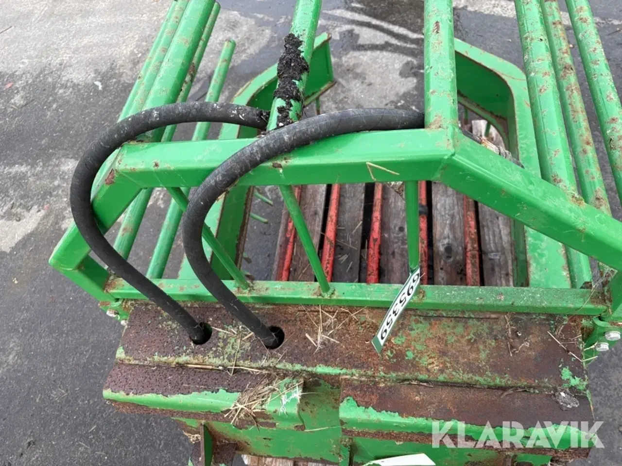 Billede 10 - Lot: halmopsamler og halmrive Aalborg maskinfabrik Opsamler og HRS 13 2 maskiner