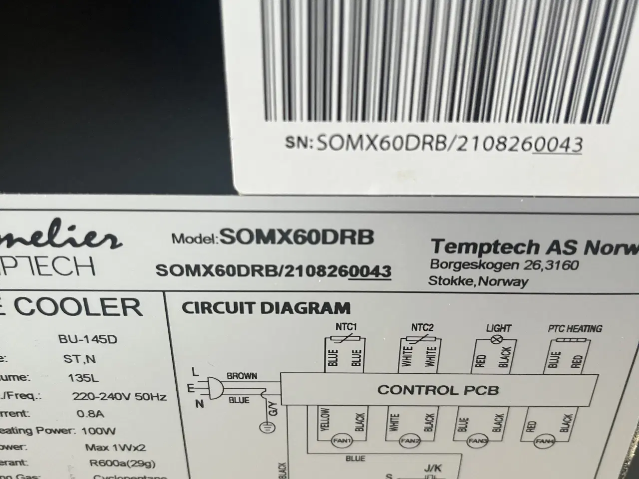 Billede 4 - Vinkøleskab