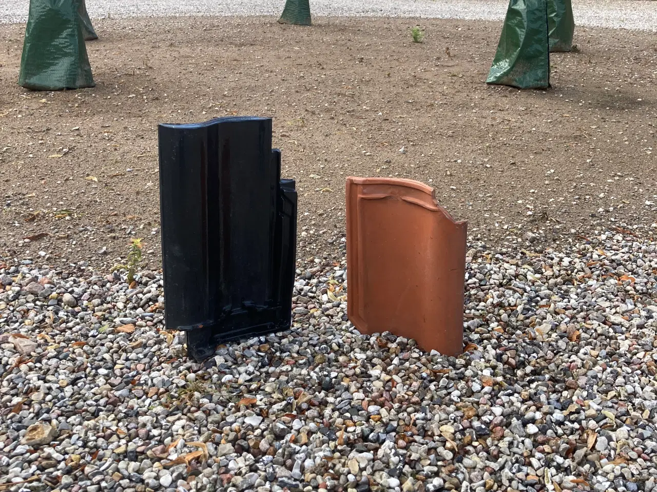 Billede 3 - Sorte glaseret tegl og røde natur tegl fra ombyg 