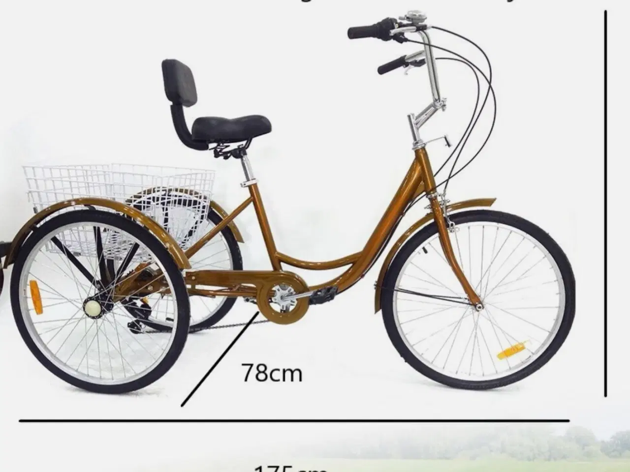 Billede 10 - Seniorcykel trehjulet Fabriksny...