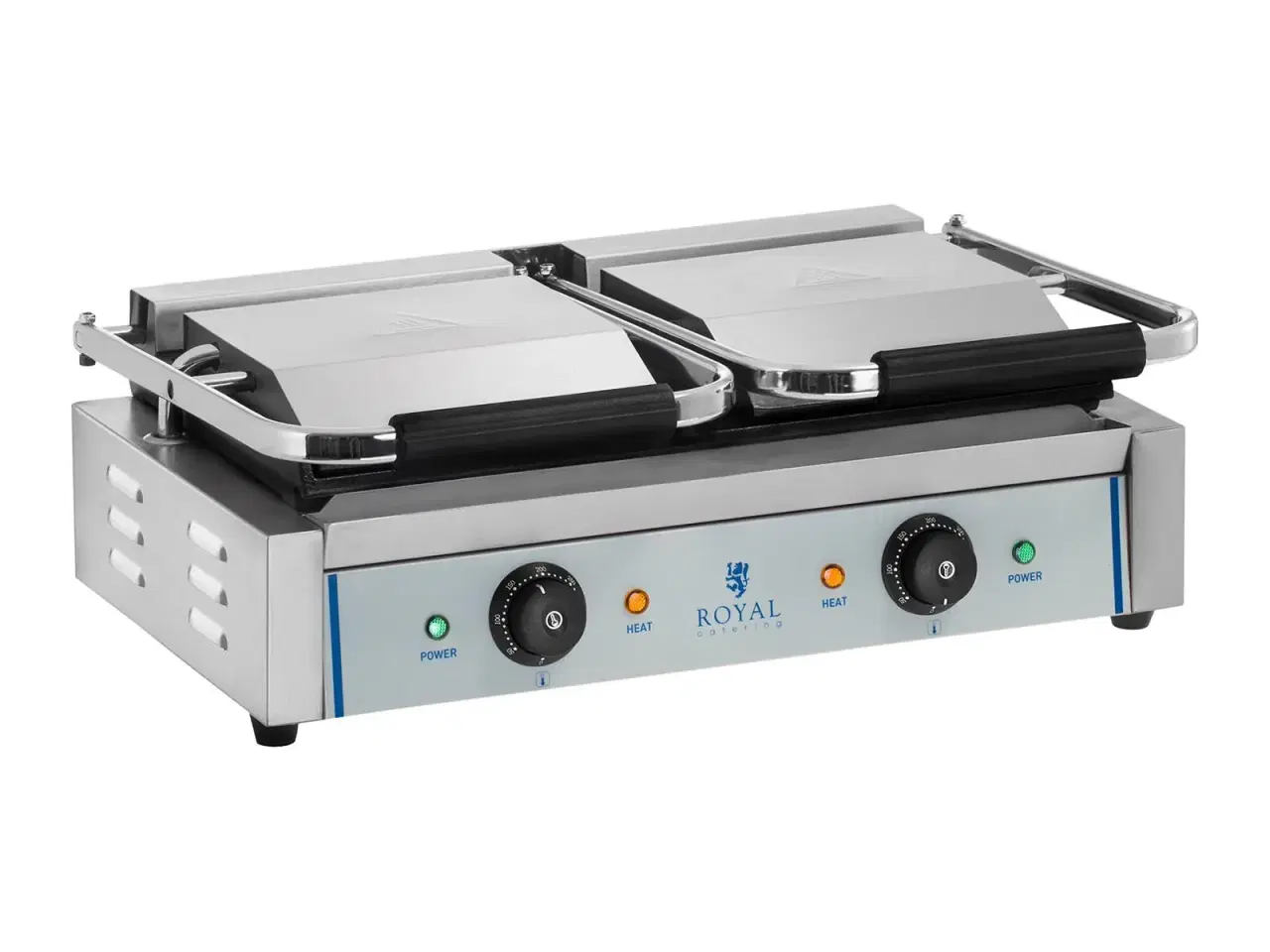 Billede 3 - Dobbelt kontaktgrill – glat – 2 x 1.800 W