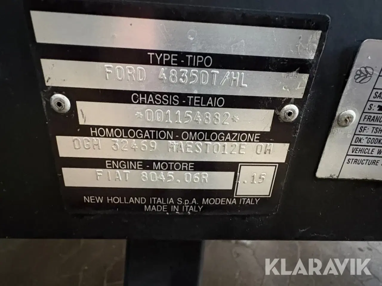 Billede 11 - Traktor New Holland 4835