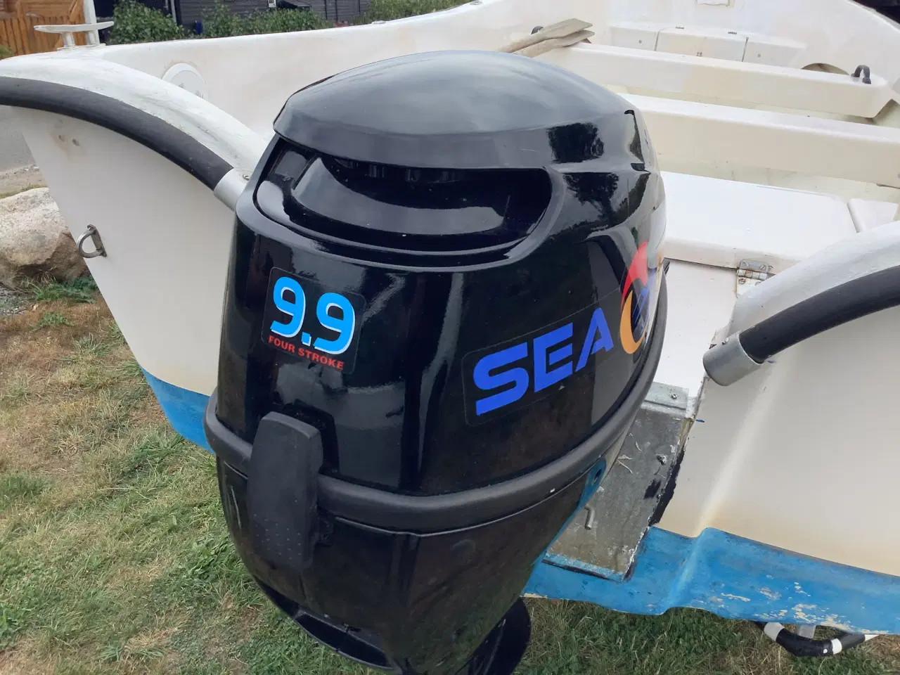 Billede 6 - 14fods Ryds jolle 465 med motor og trailer