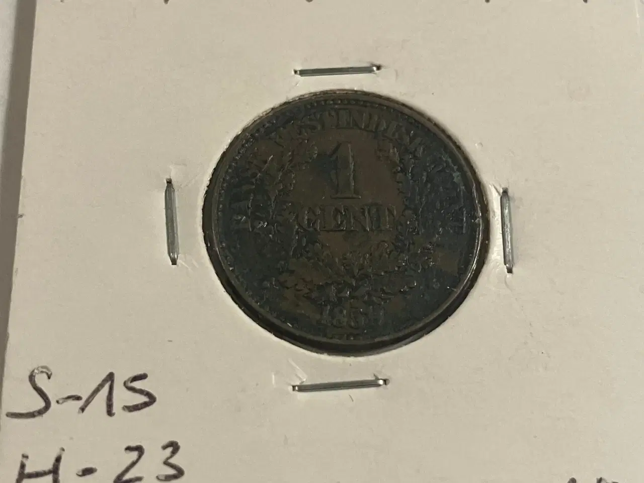 Billede 1 - 1 Cent 1859 Dansk Vestindien