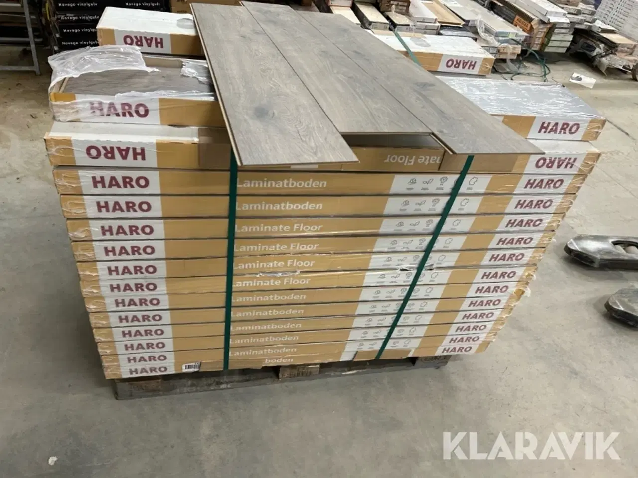 Billede 2 - Laminat gulv Haro Tritty 90 Oak 115 m2