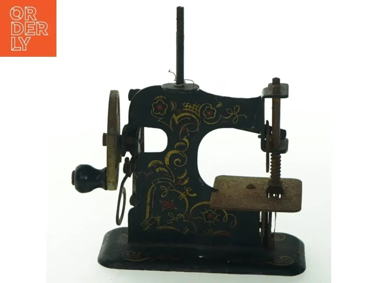 Billede 1 - Antik miniature symaskine (str. 10x10 cm)