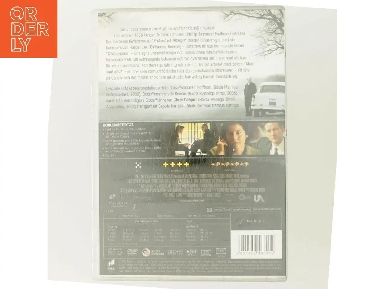 Billede 3 - Capote med Philip Seymour Hoffman (DVD)