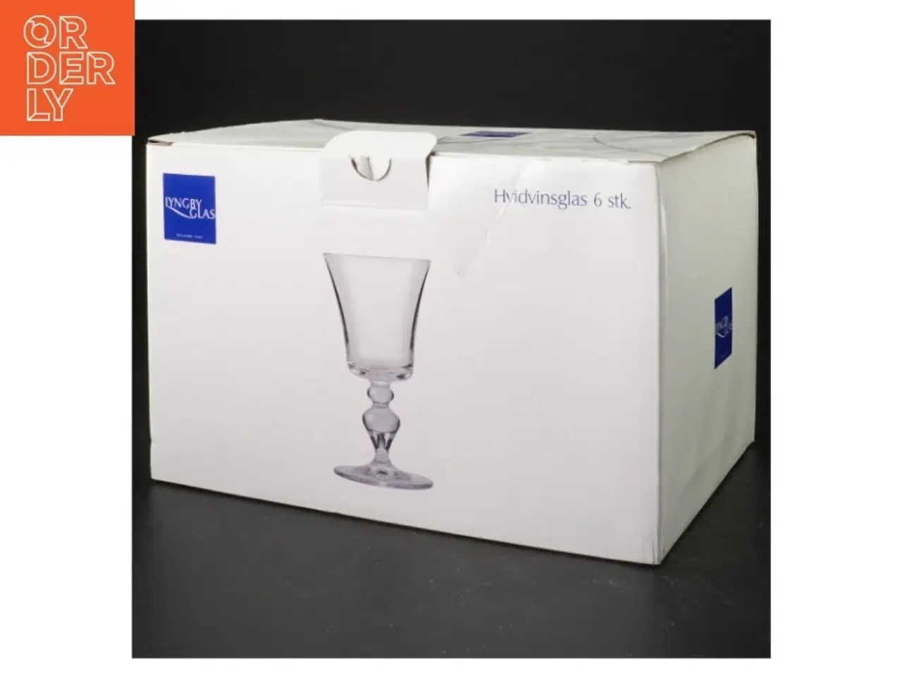 Billede 2 - Hvidvinsglas fra Lyngby glas (str. 17 cl 6 stk)
